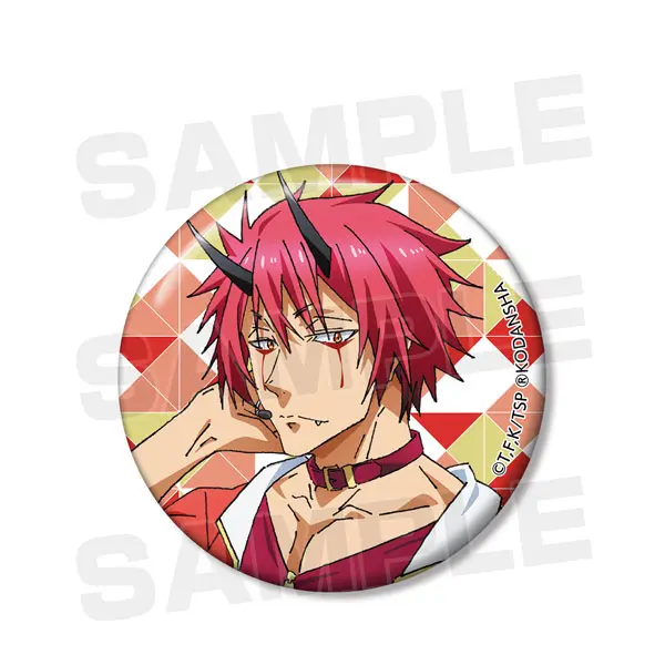 That Time I Got Reincarnated As A Slime Idol Button Benimaru