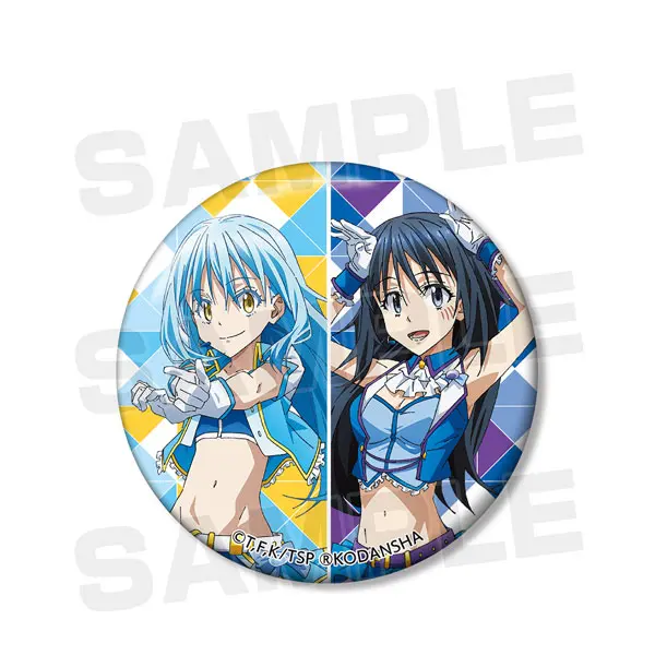 That Time I Got Reincarnated As A Slime Idol Button Rimuru Tempest & Shizue Izawa