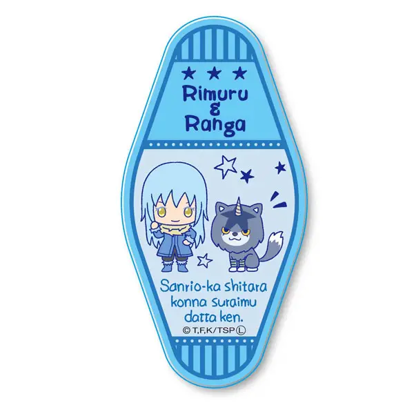 That Time I Got Reincarnated As A Slime Motel Button Rimuru Tempest & Ranga