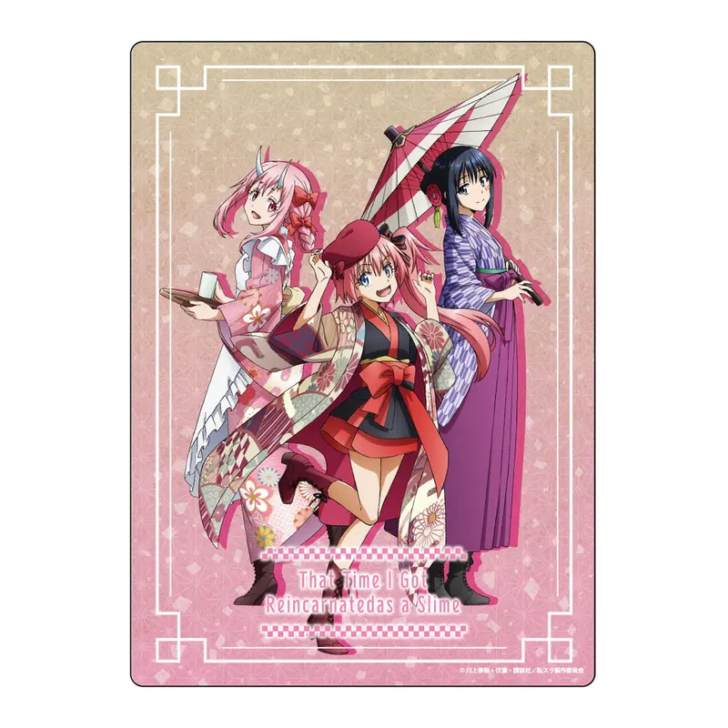 That Time I Got Reincarnated as a Slime Taisho Meets Modern World Schreibunterlage (Shitajiki) Shuna, Milim & Shizue