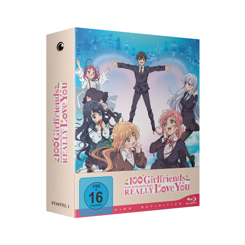 The 100 Girlfriends Who Really Really Really Really REALLY Love you - Staffel 1 - Vol. 1 - Limited Edition mit Sammelschuber (Blu-ray)