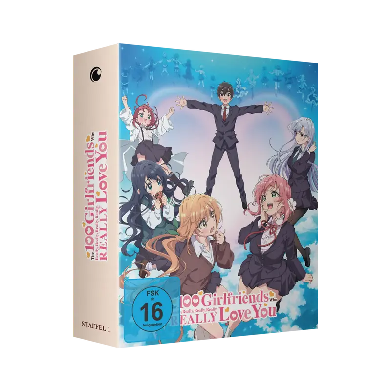 The 100 Girlfriends Who Really Really Really Really REALLY Love you - Staffel 1 - Vol. 1 - Limited Edition mit Sammelschuber (DVD)