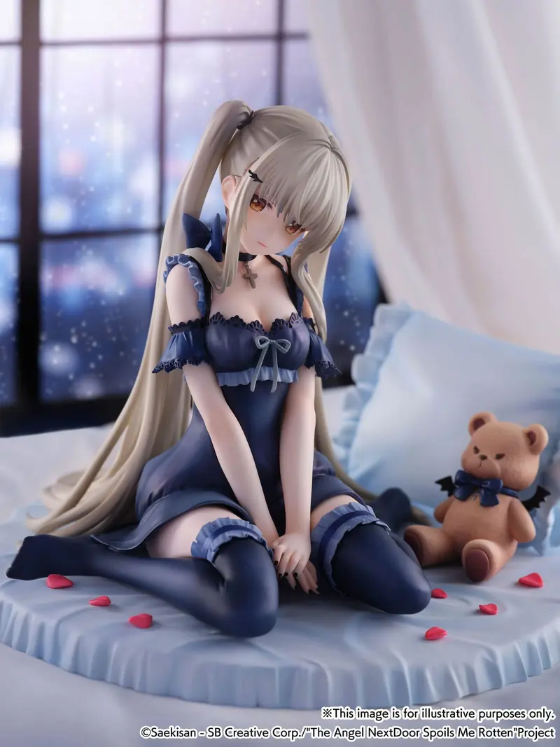 The Angel Next Door Spoils Me Rotten SHIBUYA SCRAMBLE FIGURE PVC Statue 1/6 Mahiru Shiina - Little Devil Ver. - 15 cm