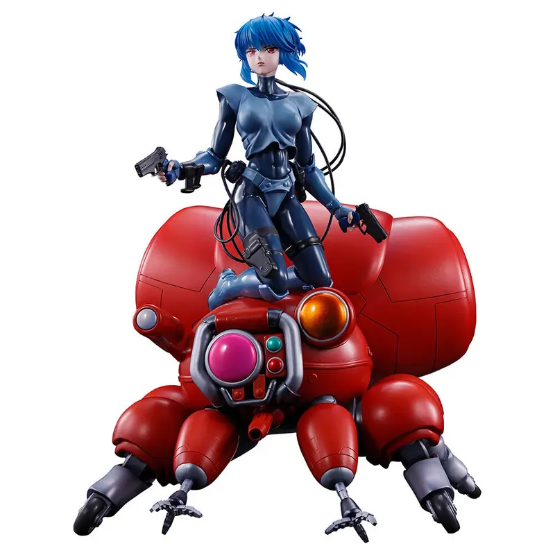 The Ghost In The Shell - Motoko Kusanagi & Fuchikoma - Ichibansho Figur (Banpresto)