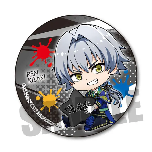 The Idolmaster SideM Gyugyutto Button Ren Kizaki