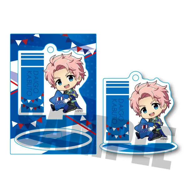 The Idolmaster SideM Mini Aufsteller/Anhänger Daigo Kabuto