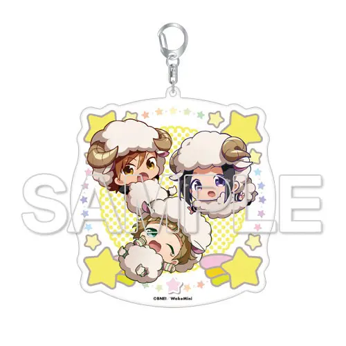The Idolmaster SideM Wakeatte Mini! Fukafuka Anhänger MofuMofu Yen