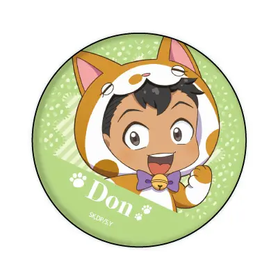 The Promised Neverland Neko Button Don