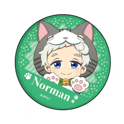 The Promised Neverland Neko Button Norman