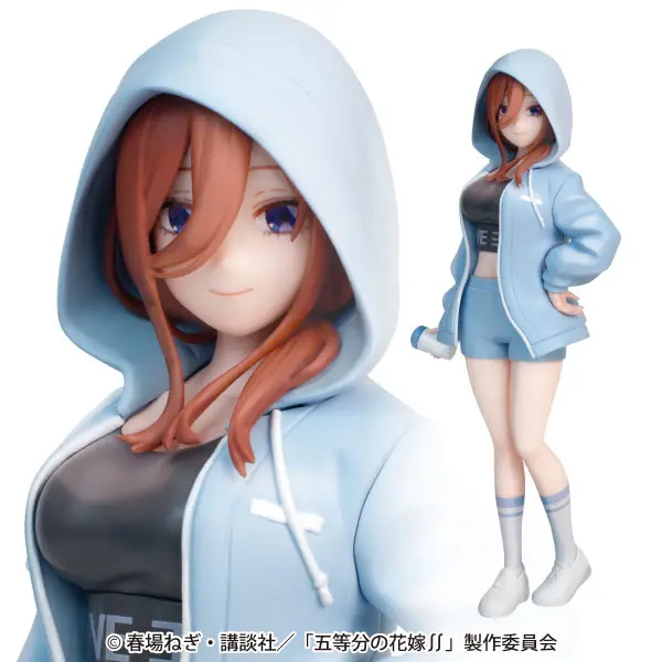 The Quintessential Quintuplets Fascinity Figure Miku Nakano Gym Date Ver.