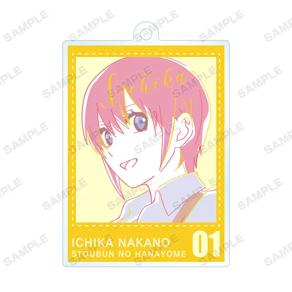 The Quintessential Quintuplets Lette-Graph Anhänger Ichika Nakano Ver. A
