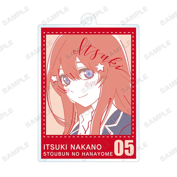 The Quintessential Quintuplets Lette-Graph Anhänger Itsuki Nakano Ver. A