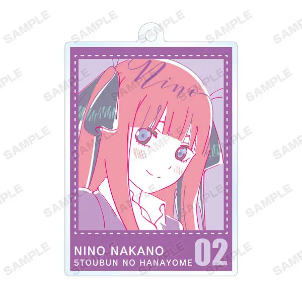The Quintessential Quintuplets Lette-Graph Anhänger Nino Nakano Ver. A