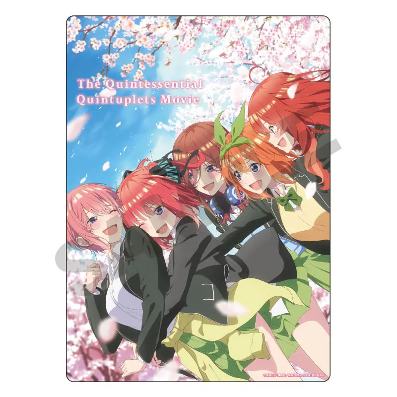 The Quintessential Quintuplets Movie Cherry Blossoms Shitajiki (Schreibunterlage)