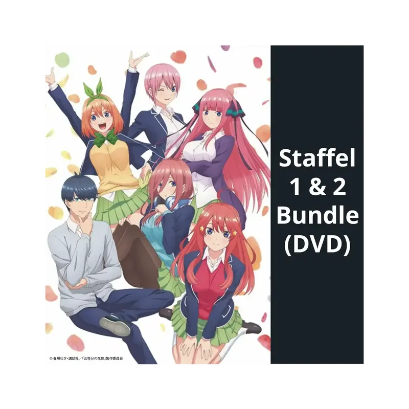 The Quintessential Quintuplets - Staffel 1&2 - Gesamtausgabe ohne Schuber (DVD)
