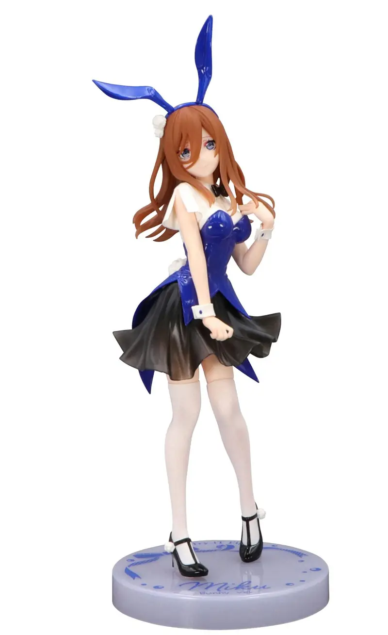 The Quintessential Quintuplets Trio-Try-iT PVC Statue Nakano Miku Bunnies ver. Another Color 23 cm