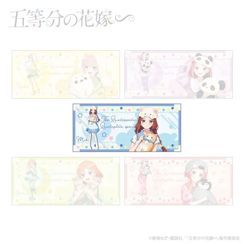 The Quintessential Quintuplets Unterlage Miku Nakano