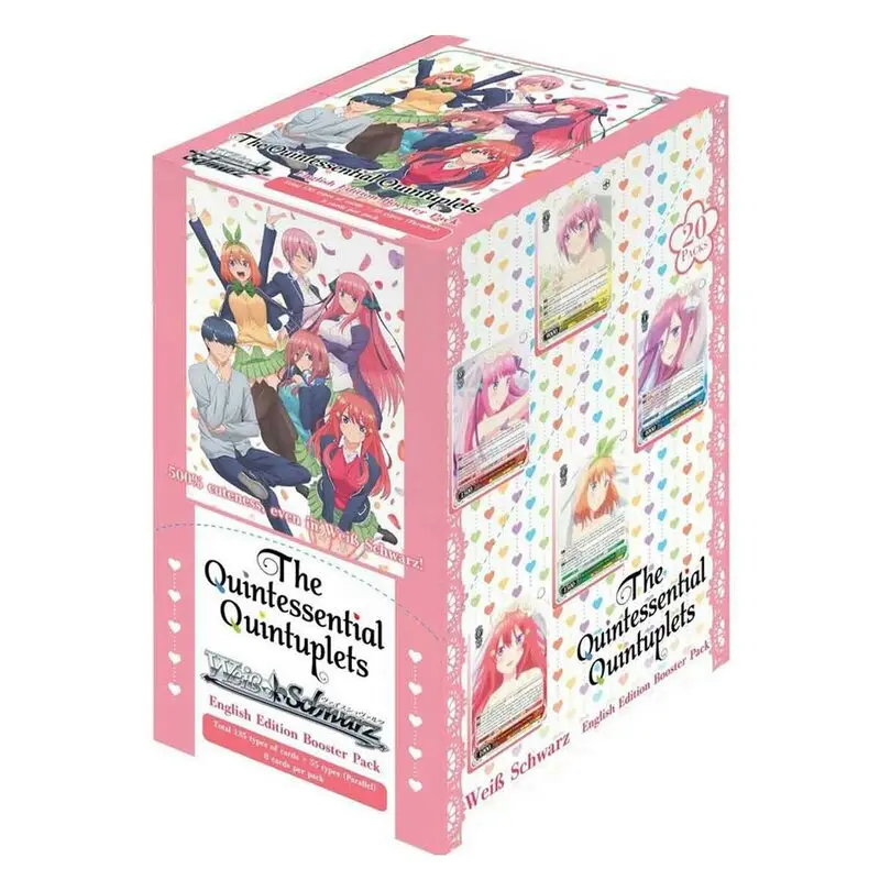 The Quintessential Quintuplets Weiß Schwarz TCG Booster (EN)