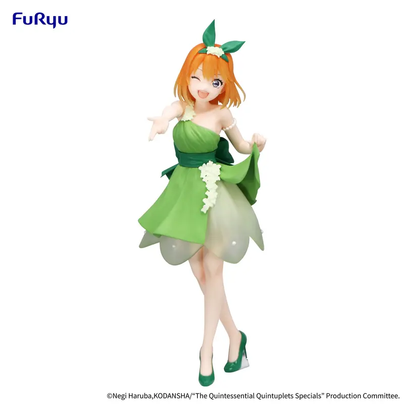 The Quintessential Quintuplets - Yotsuba Nakano - Pastel Dress Trio-Try-iT Figur (Furyu)