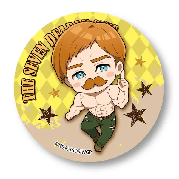 The Seven Deadly Sins Pukasshu Button Escanor (B)
