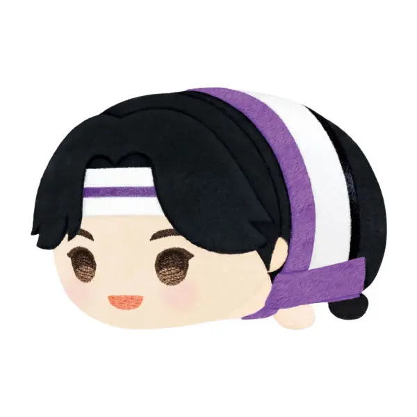 TinyTAN Mochimochi Plüschanhänger Vol. 3 Purple Holidays Version Jin