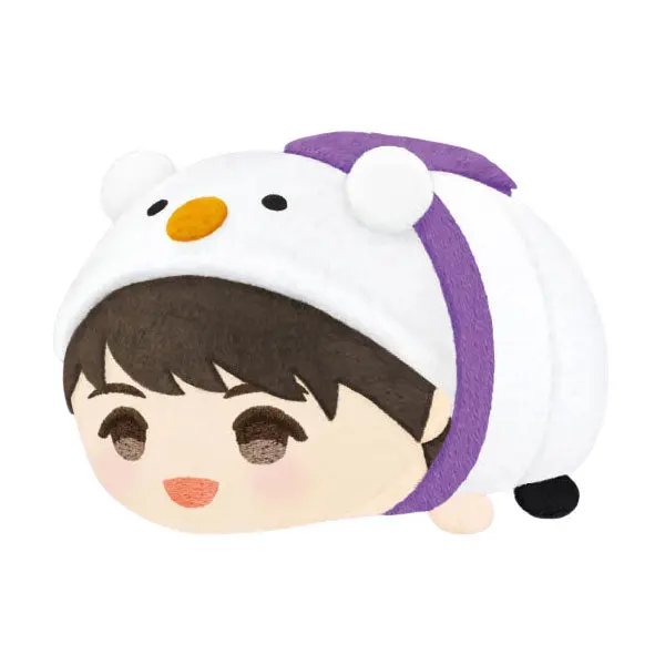 TinyTAN Mochimochi Plüschanhänger Vol. 3 Purple Holidays Version Jung-Kook