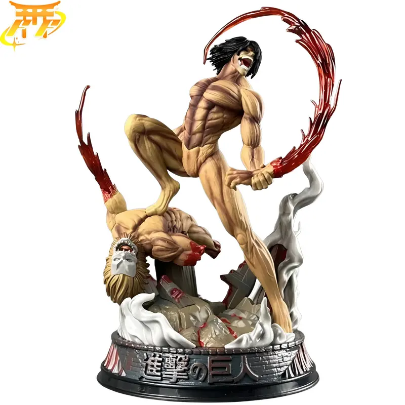 Titan Angreifer vs Titan Kiefer Figuren - Attack on Titan
