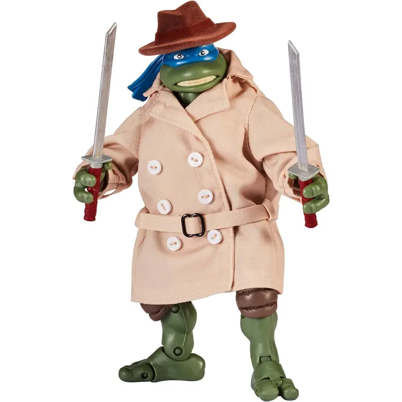 TMNT - Leonardo in Disguise - Ninja Elite Actionfigur - 15cm - Playmates / BOTI