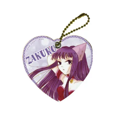 Tokyo Mew Mew Kunstleder Anhänger 01 Zakuro Fujiwara