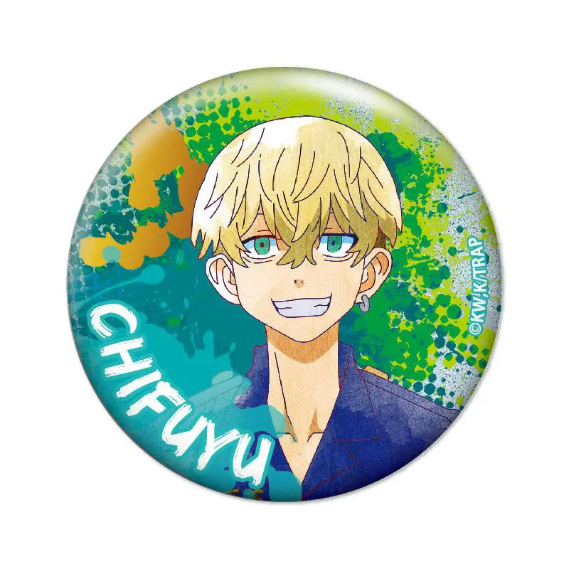 Tokyo Revengers Glitter Button Chifuyu Matsuno