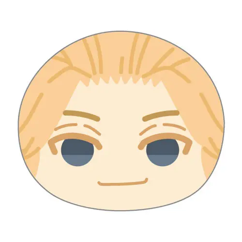 Tokyo Revengers Omanju Niginigi Mascot Knautschball-Anhänger Mikey
