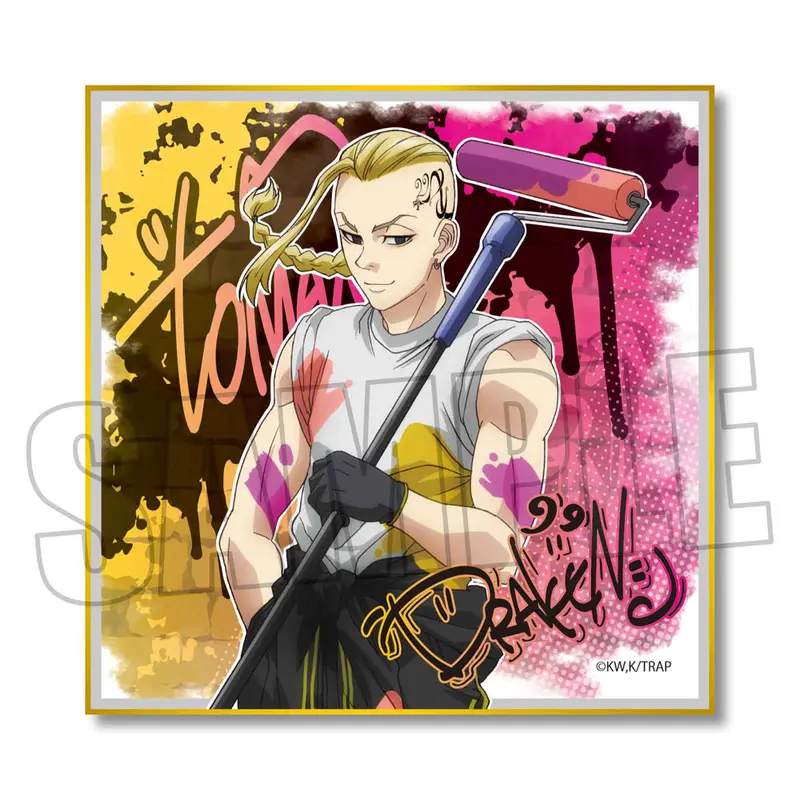 Tokyo Revengers Paint Version Shikishi Draken