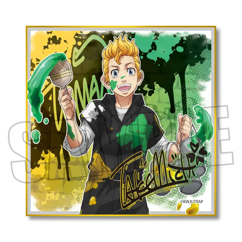 Tokyo Revengers Paint Version Shikishi Takemichi Hanagaki