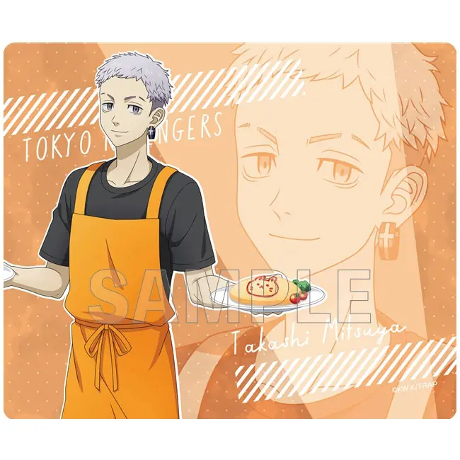 Tokyo Revengers Peaceful Holiday Version Mousepad Takashi Mitsuya
