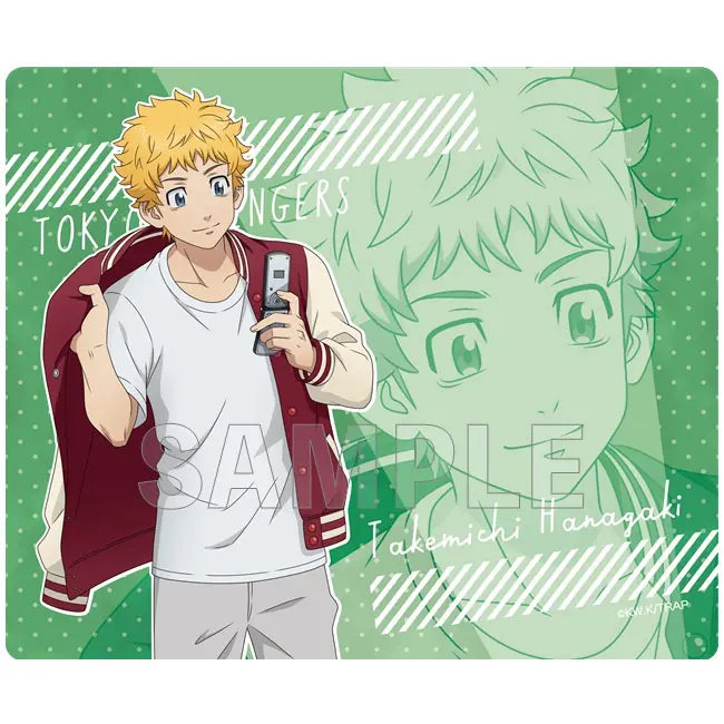 Tokyo Revengers Peaceful Holiday Version Mousepad Takemichi Hanagaki