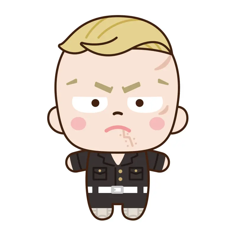 Tokyo Revengers Petitnui Mascot Mini Plüschfigur Haruki Hayashida