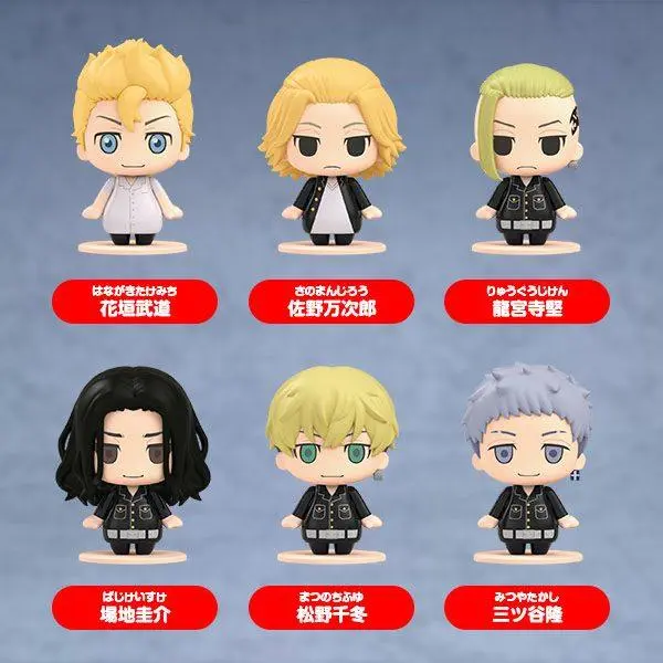 Tokyo Revengers Pocket Maquette Mini-Figuren 6er-Pack #01 5 cm