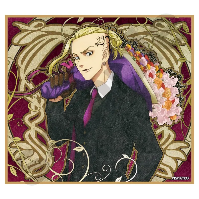Tokyo Revengers Suit Style Art Shikishi Draken