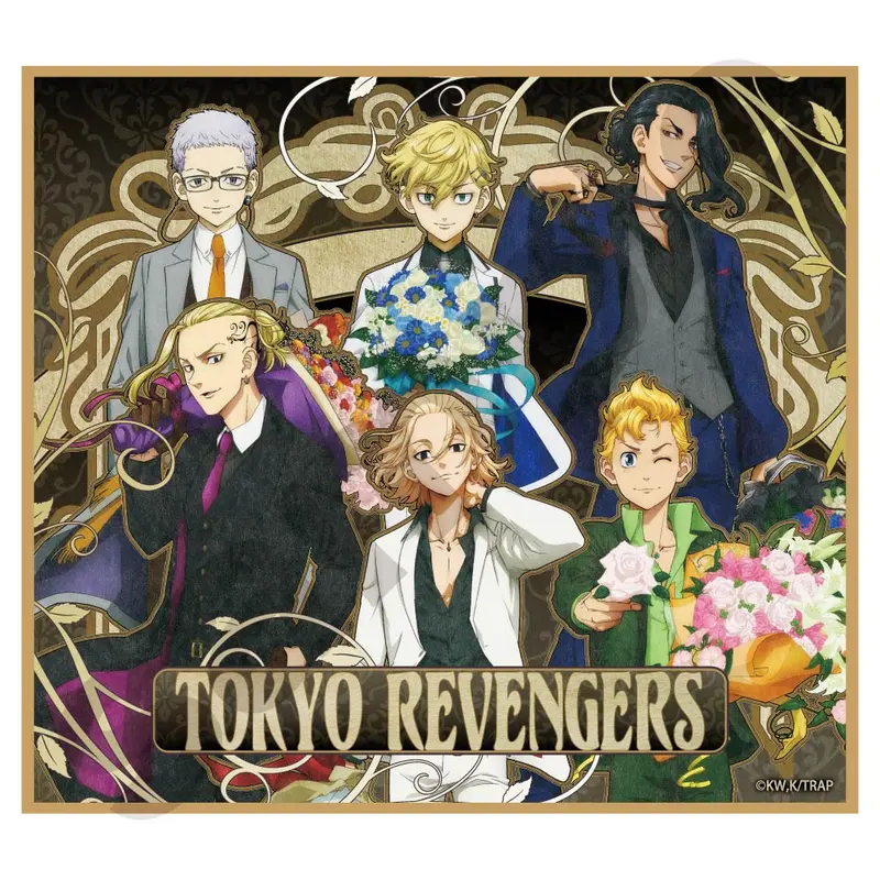Tokyo Revengers Suit Style Art Shikishi Group (B)