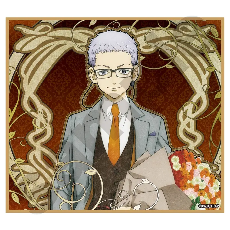 Tokyo Revengers Suit Style Art Shikishi Takashi Mitsuya