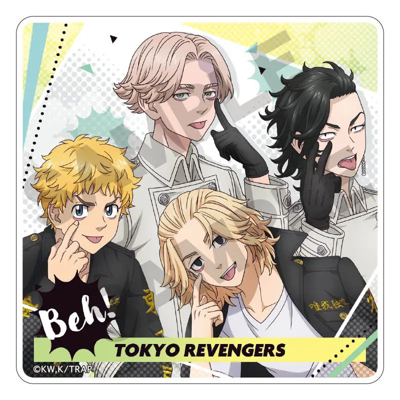 Tokyo Revengers Untersetzer "Beh!" (A)