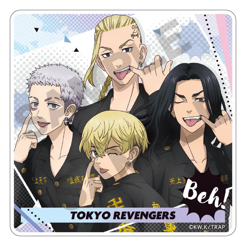 Tokyo Revengers Untersetzer "Beh!" (B)