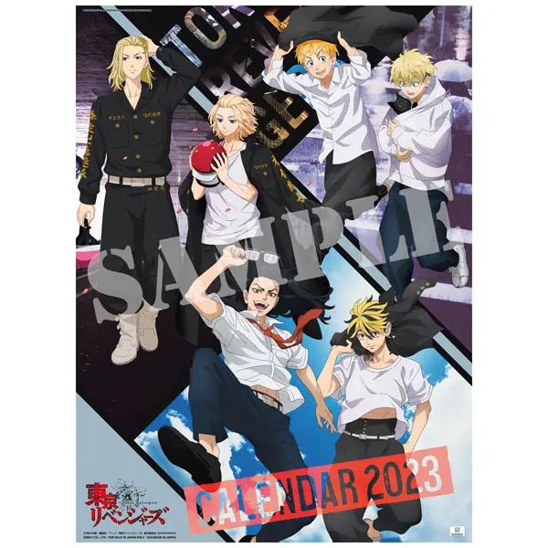 Tokyo Revengers Wandkalender 2023