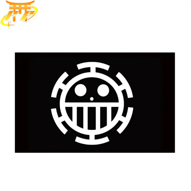 Trafalgar D. Water Law Flagge – One Piece