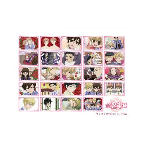 [Tree Village] Ouran High School Host Club x Wonderland Cafe Clear Card Sammelkarten