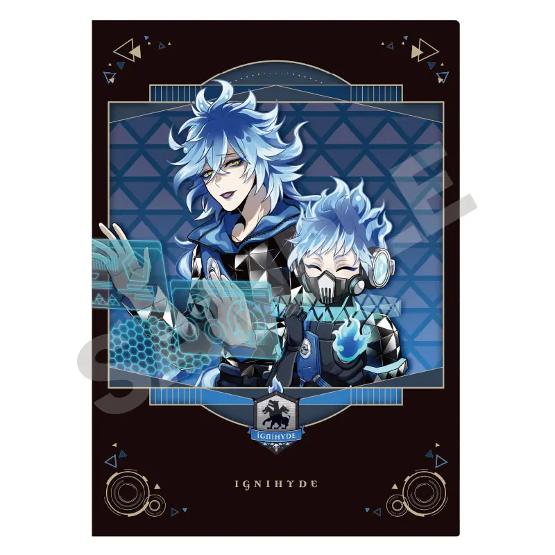 Twisted Wonderland Ignihyde Clearfile - Frame Ver. (DIN A4)