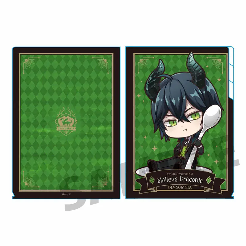 Twisted Wonderland Malleus 3-Pocket Clearfile - Gochi Chara Ver. (DIN A4)