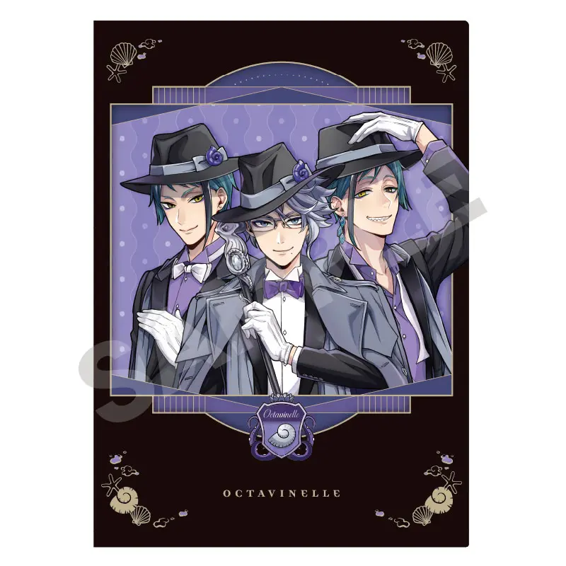 Twisted Wonderland Octavinelle Clearfile - Frame Ver. (DIN A4)