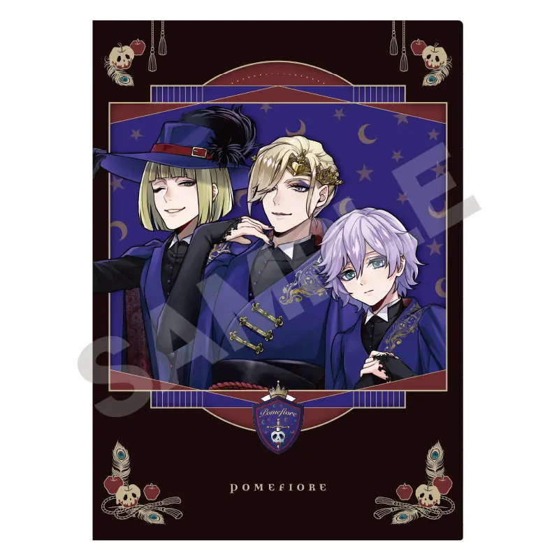Twisted Wonderland Pomefiore Clearfile - Frame Ver. (DIN A4)