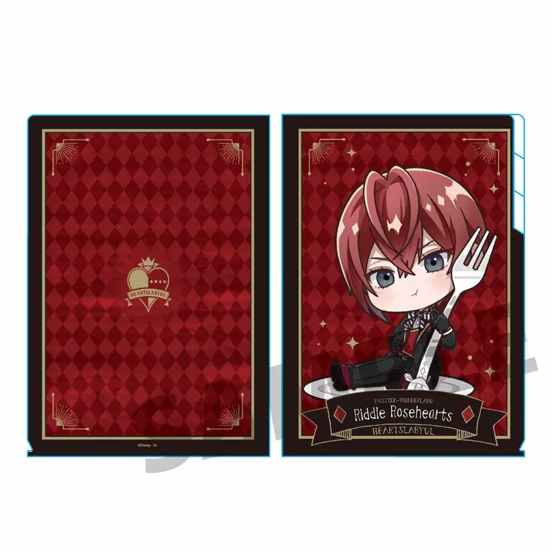 Twisted Wonderland Riddle 3-Pocket Clearfile - Gochi Chara Ver. (DIN A4)